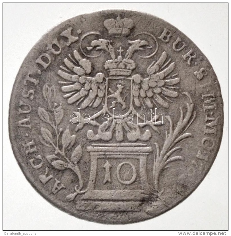 Vegyes: N&eacute;met &Aacute;llamok / Bajororsz&aacute;g 1767A 10kr Ag 'III. Miksa' (3,76g) + Ausztria 1768A/IC-SK... - Non Classificati