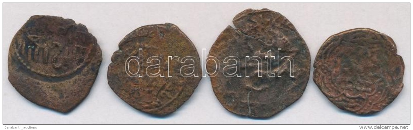 4db-os Vegyes Arab/indiai? R&eacute;zp&eacute;nz T&eacute;tel T:2-,3
4pcs Of Various Arabic/Indian? Copper Coins... - Non Classificati