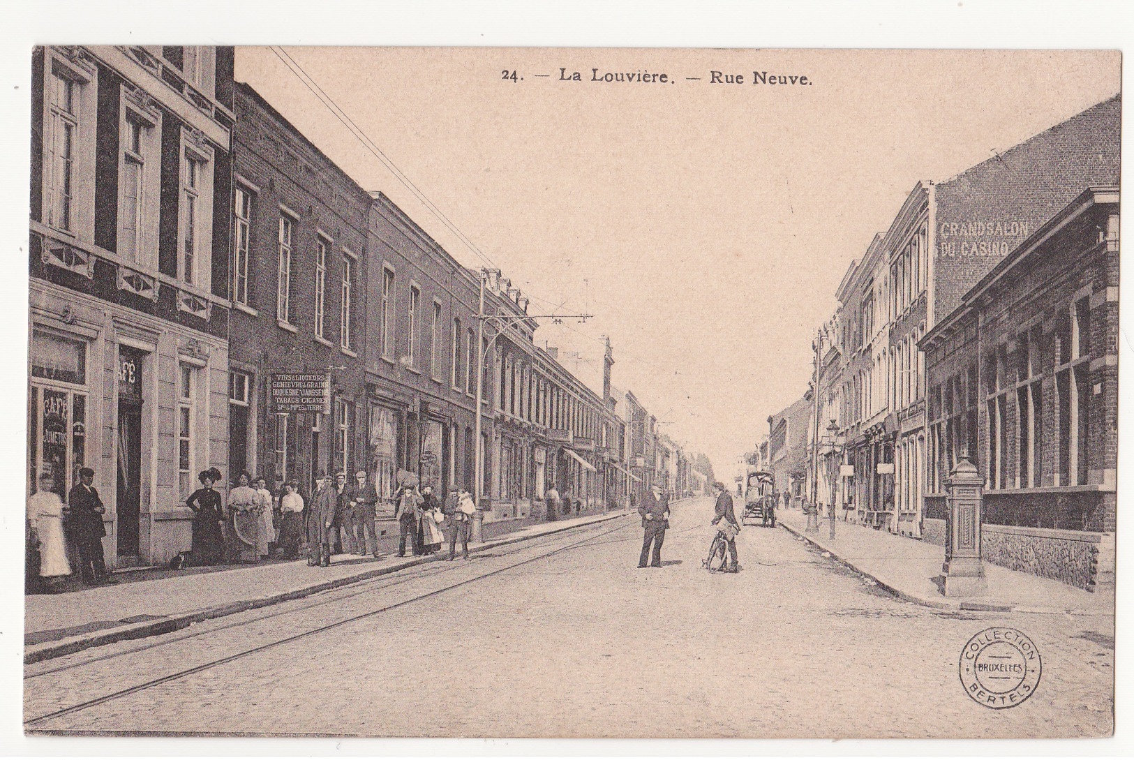 La Louvière:  Rue Neuve. - La Louvière