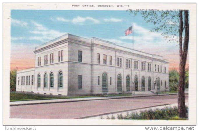 Wisconsin Oshkosh The Post Office - Oshkosh