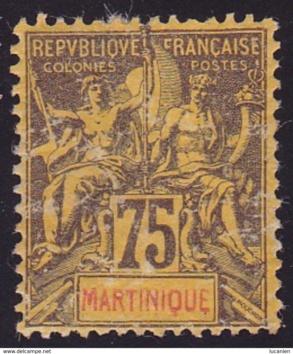 Martinique N° 42 Neuf * - Voir Verso - - Neufs