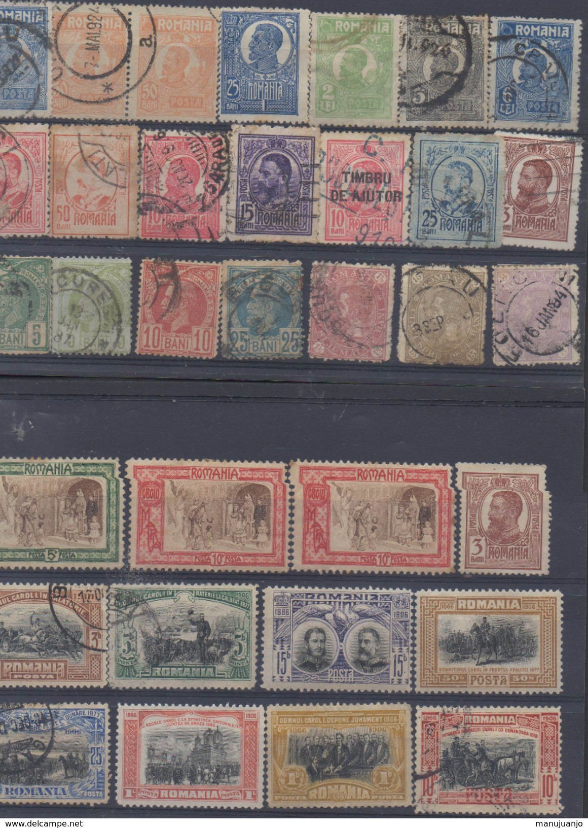 ROUMANIE ! SERIES Et Timbres Anciens Depuis 1880 ! Certains Sont NEUFS - Collections