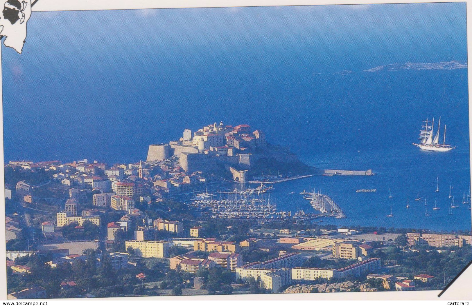 CORSE,CALVI,BALAGNE,VILLE DE RESISTANT ANTI FASCISTE,PENDANT LA GUERRE - Calvi