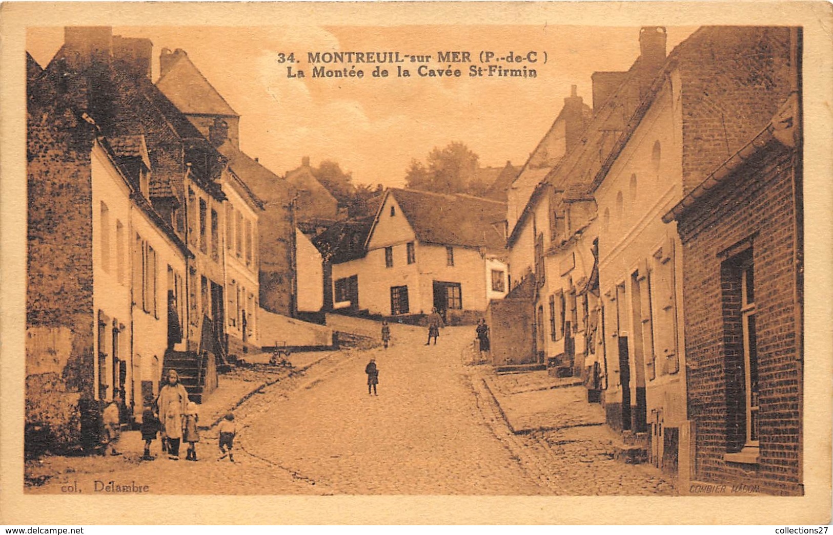 62-MONTREUIL--SUR-MER- LA MONTEE DE LA CAVEE ST FIRMIN - Montreuil