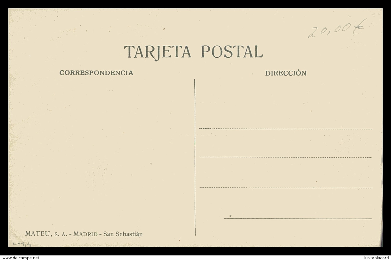 VERIN - Vista General ( Ed. Mateu , S. A.) Carte Postale - Orense