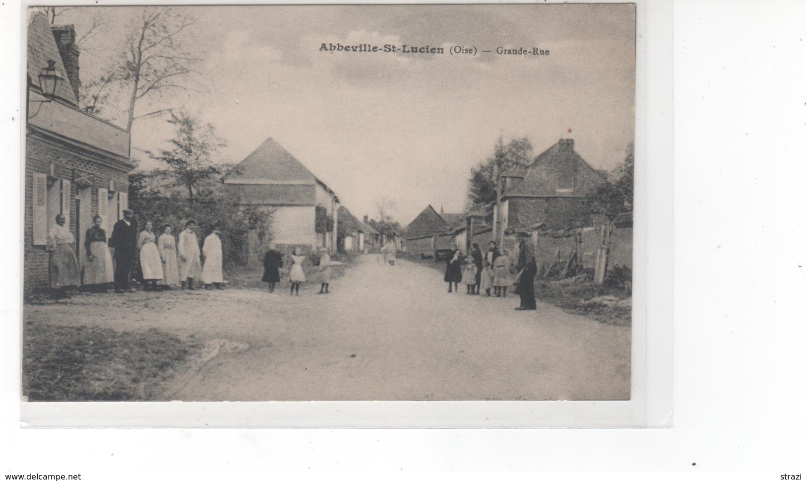 Abbeville-St-Lucien (Oise) - Grande-Rue (très Bon état) - Autres & Non Classés