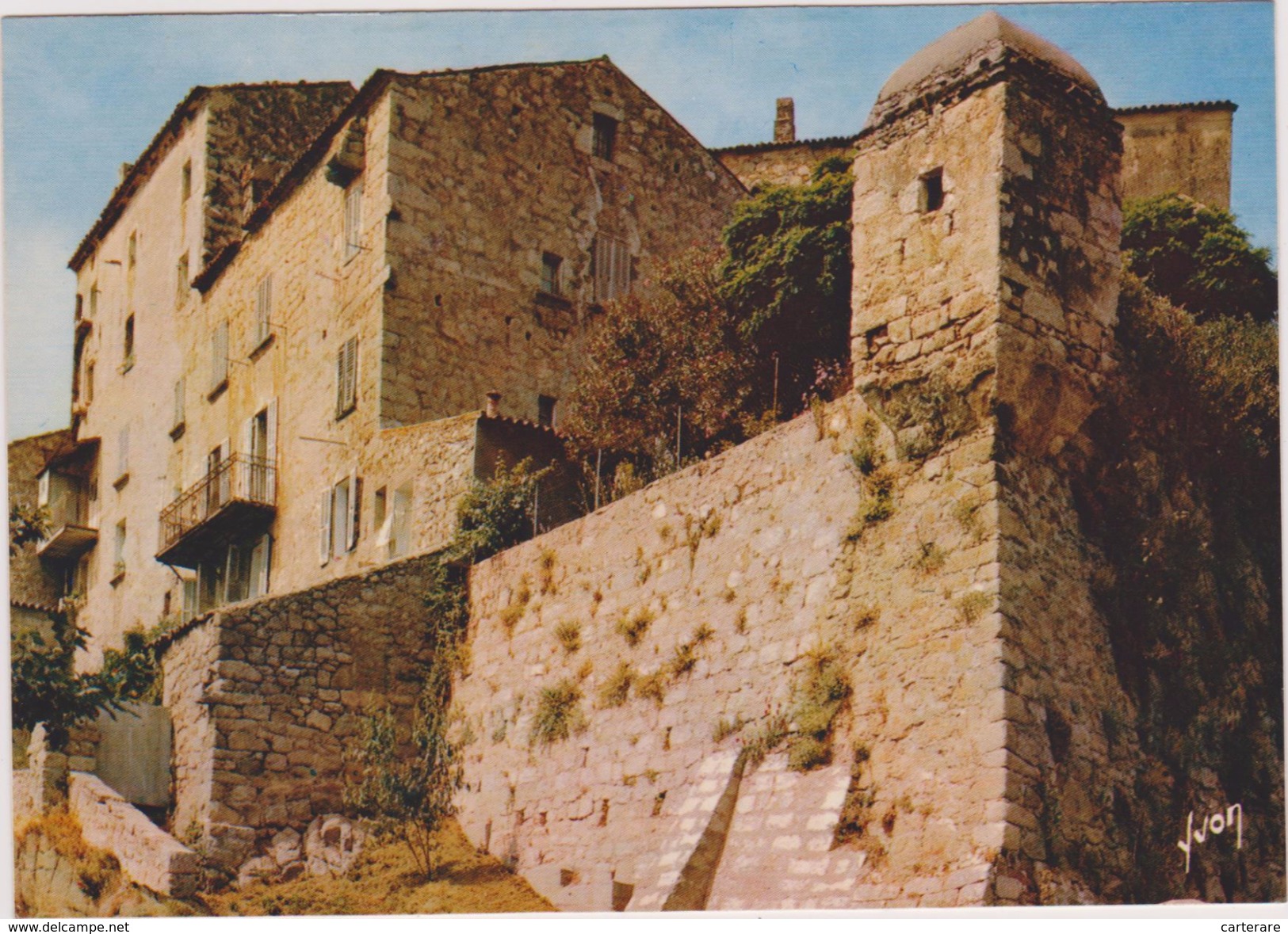 CORSE DU SUD,CORSICA,SARTENE,PRES PROPRIANO,LA PLUS CORSE DES VILLES CORSE SELON PROSPER MERIMEE,VESTIGES 12 EME SIECLE - Sartene