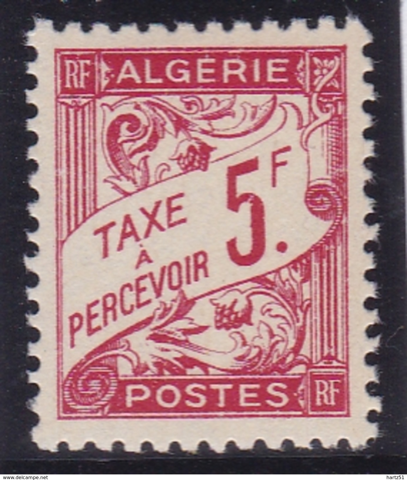 Algérie Taxe N° 31 Neuf (*) - Timbres-taxe