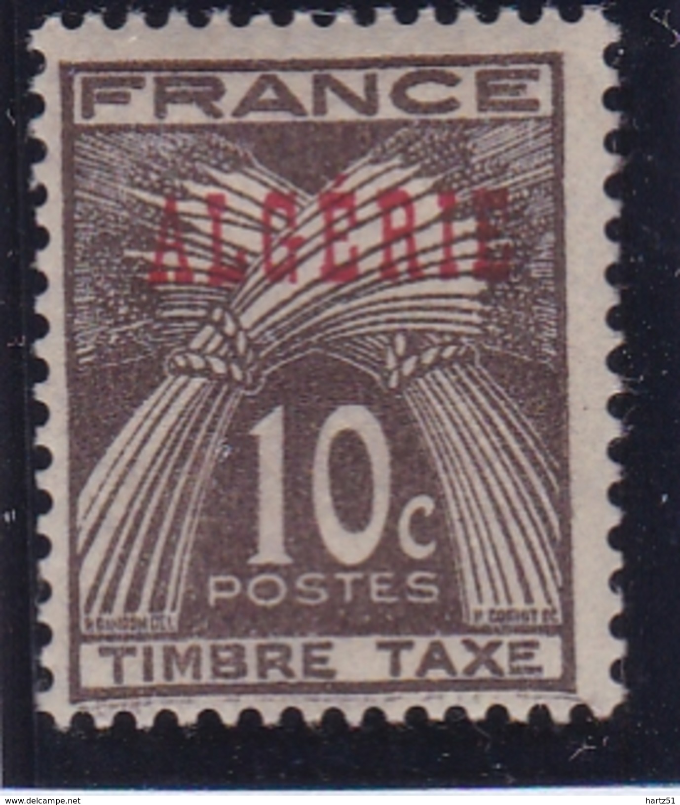 Algérie Taxe N° 33 Neuf * - Timbres-taxe