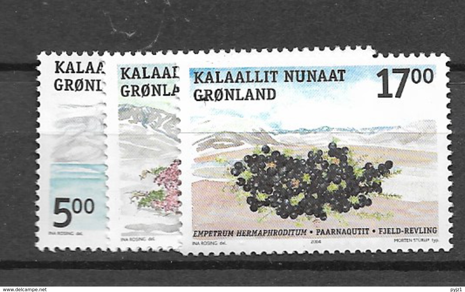 2004 MNH  Greenland, Postfris** - Unused Stamps