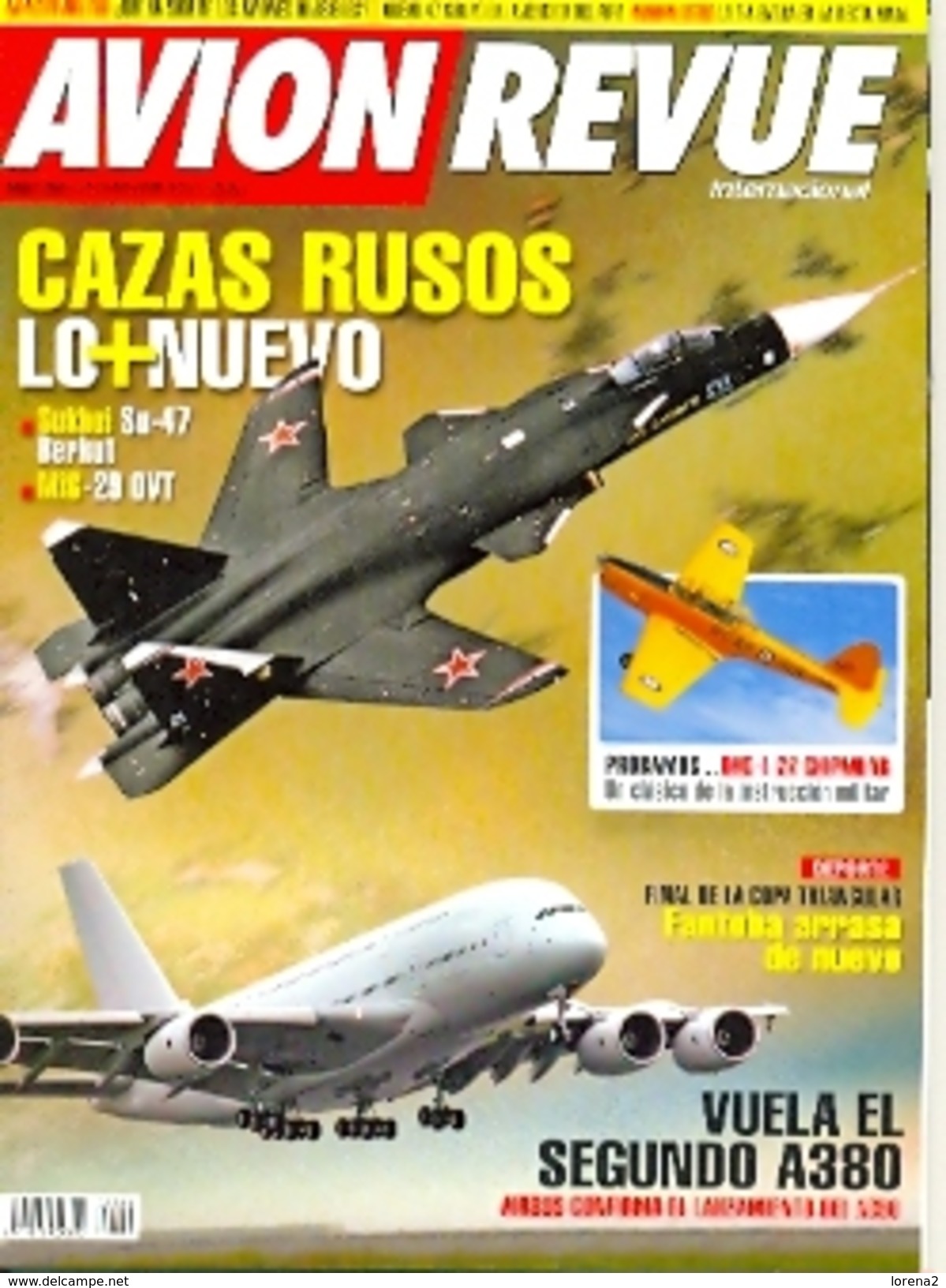 Revista Avion Revue Internacional. Nº 281. (ref.avirev.281) - Aviación
