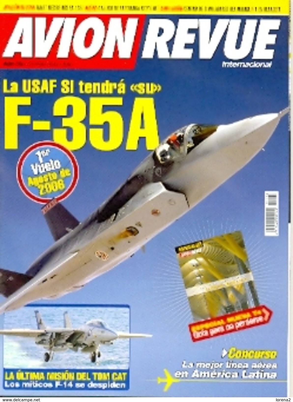 Revista Avion Revue Internacional. Nº 284. (ref.avirev-284) - Aviation