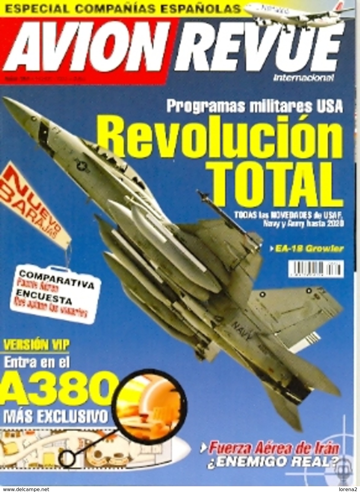 Revista Avion Revue Internacional. Nº 285. (ref.avirev-285) - Aviation