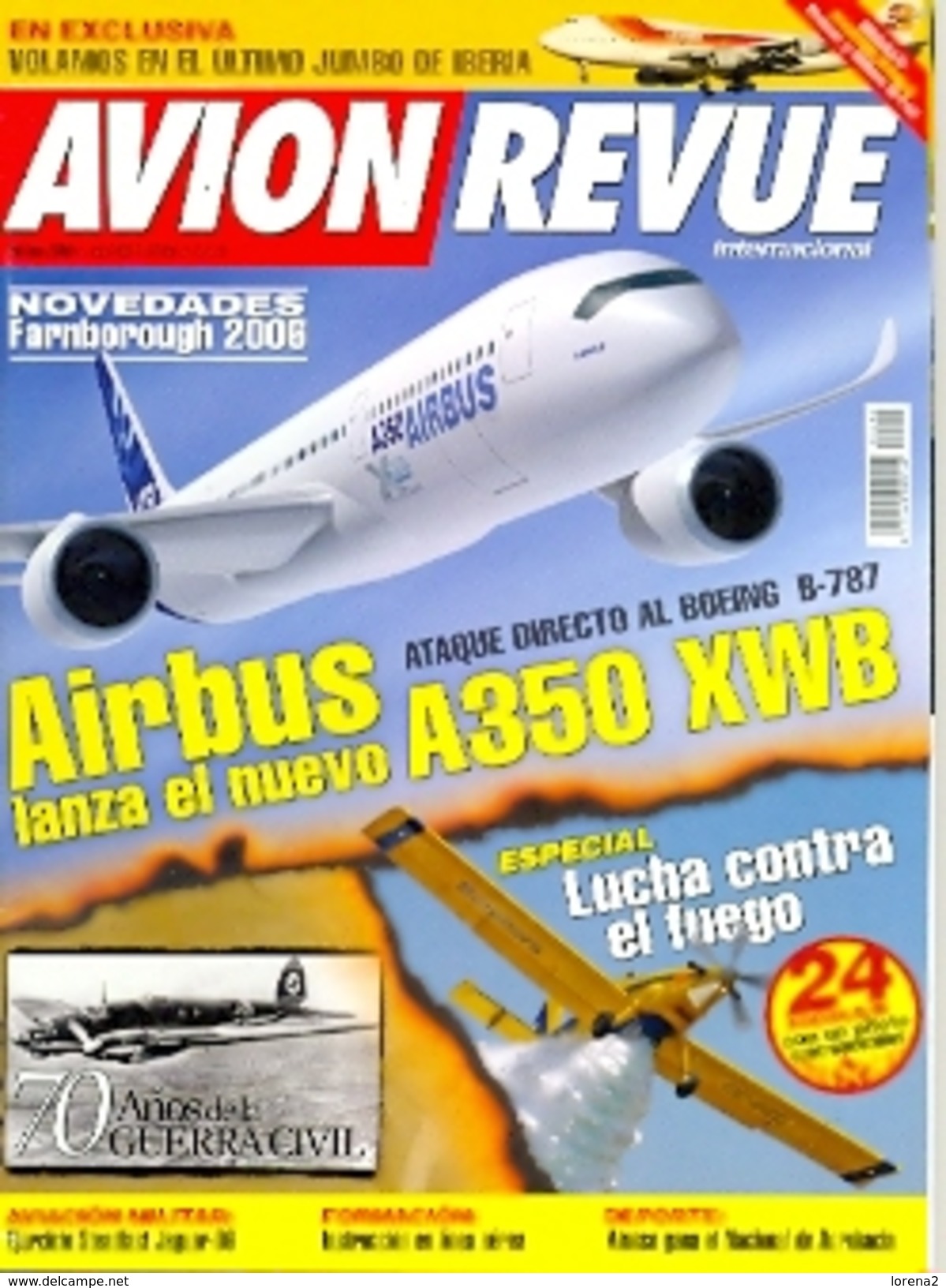 Revista Avion Revue Internacional. Nº 290. (ref.avirev-290) - Aviación