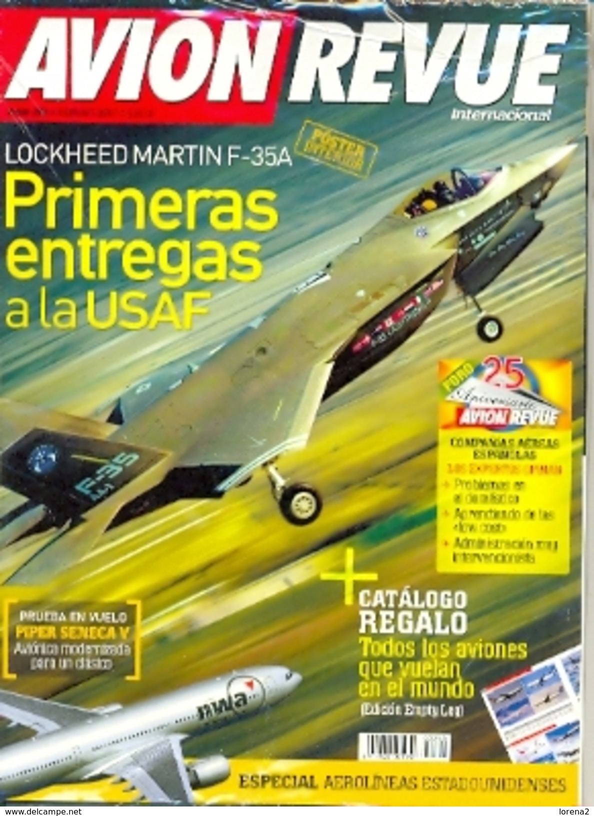 Revista Avion Revue Internacional. Nº 296. (ref.avirev-296) - Aviación