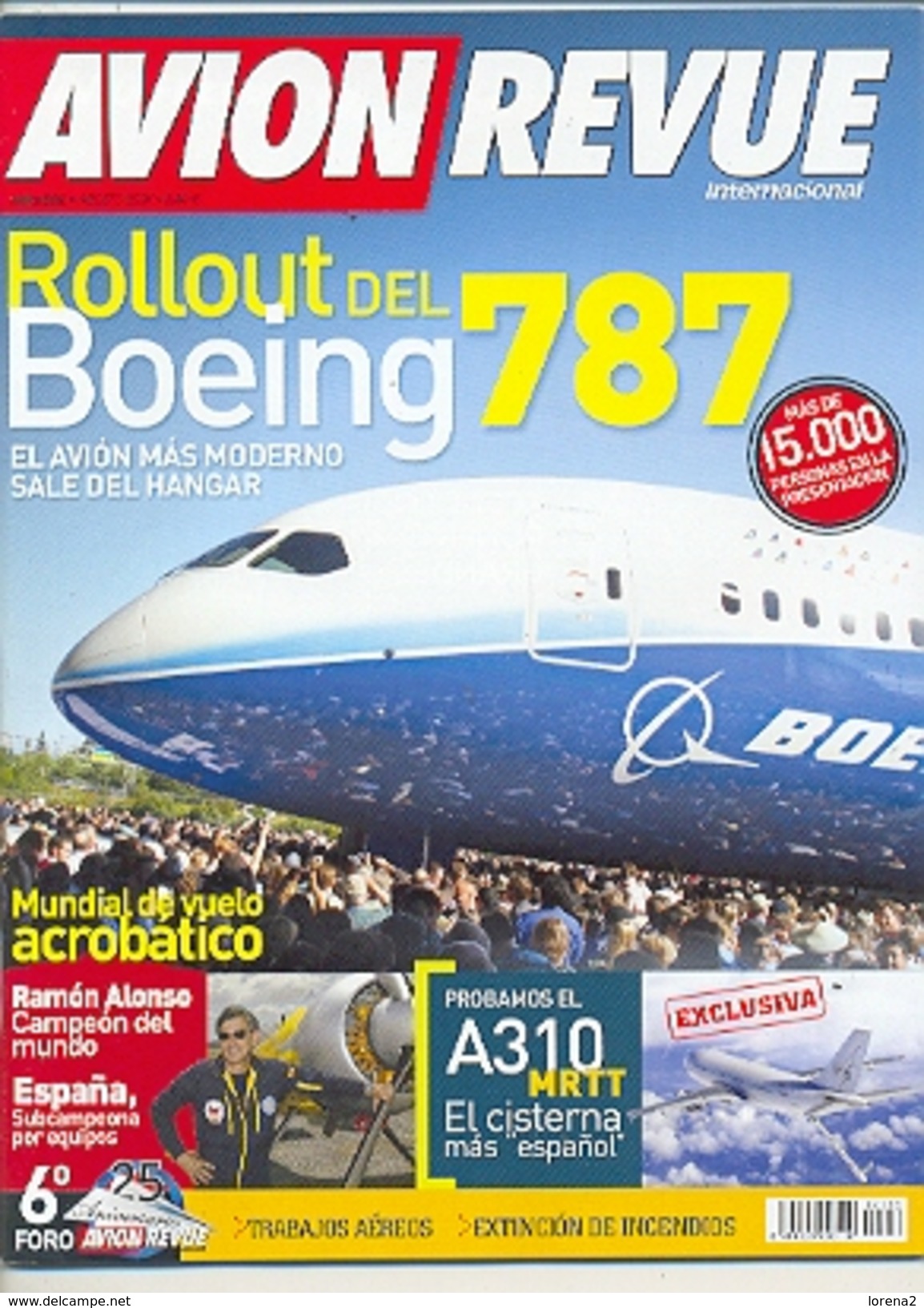 Revista Avion Revue Internacional. Nº 302. (ref.avirev-302) - Aviation