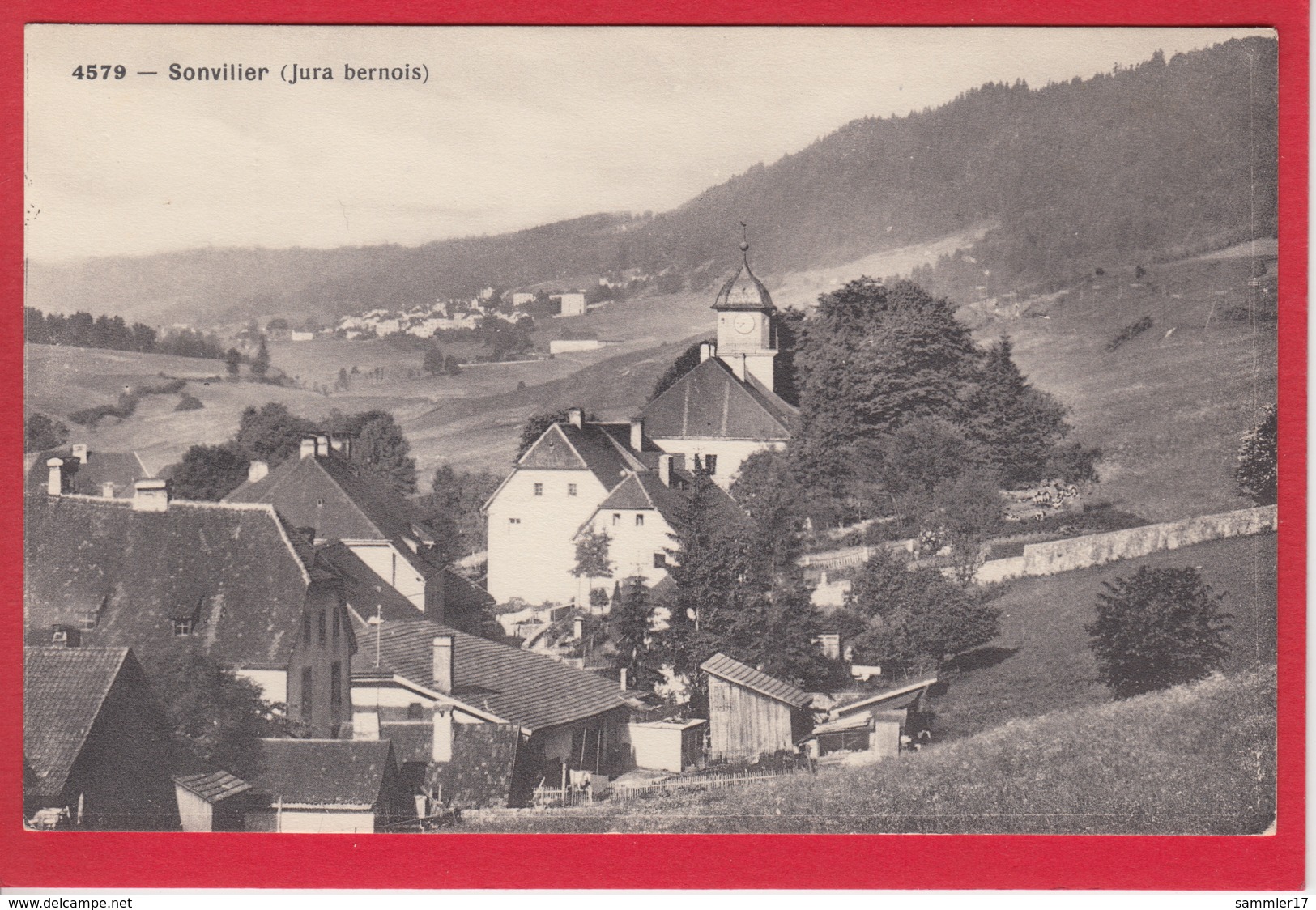 SONVILIER, TEILANSICHT MIT KIRCHE - Andere & Zonder Classificatie