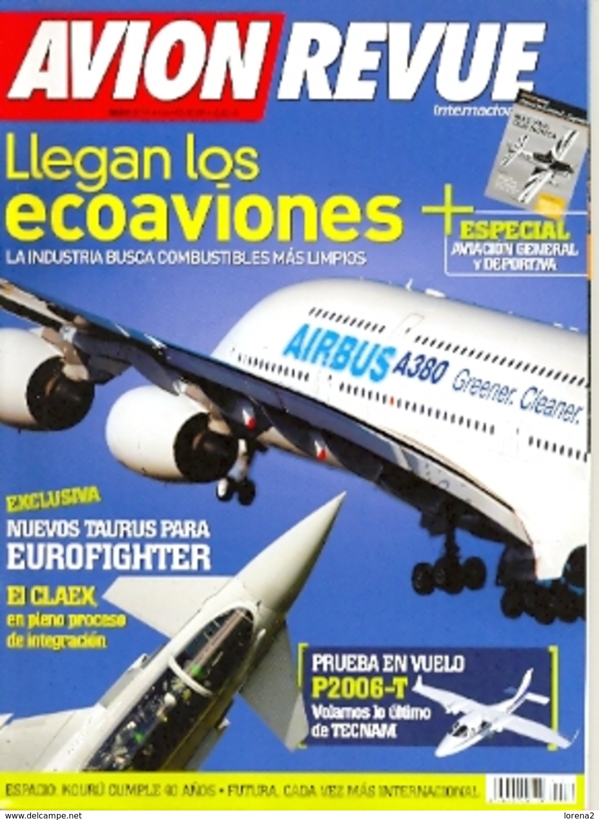 Revista Avion Revue Internacional. Nº 311. (ref.avirev-311) - Aviation