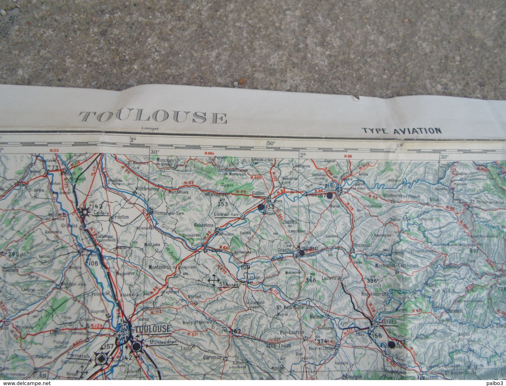 Carte AVIATION  Francaise Edition 1939  TOULOUSE FRANCE 40 - 1939-45