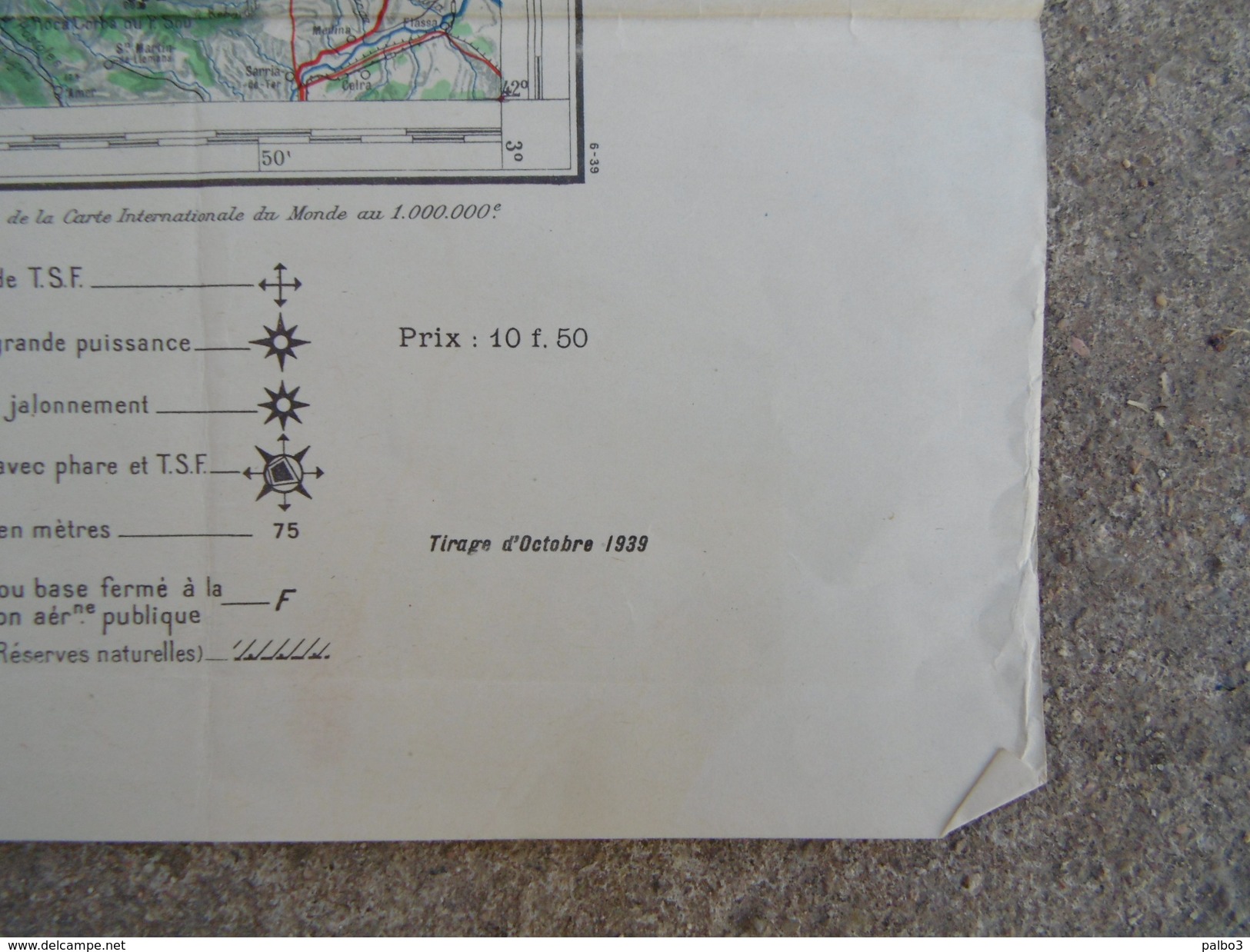 Carte AVIATION  Francaise Edition 1939  TOULOUSE FRANCE 40 - 1939-45