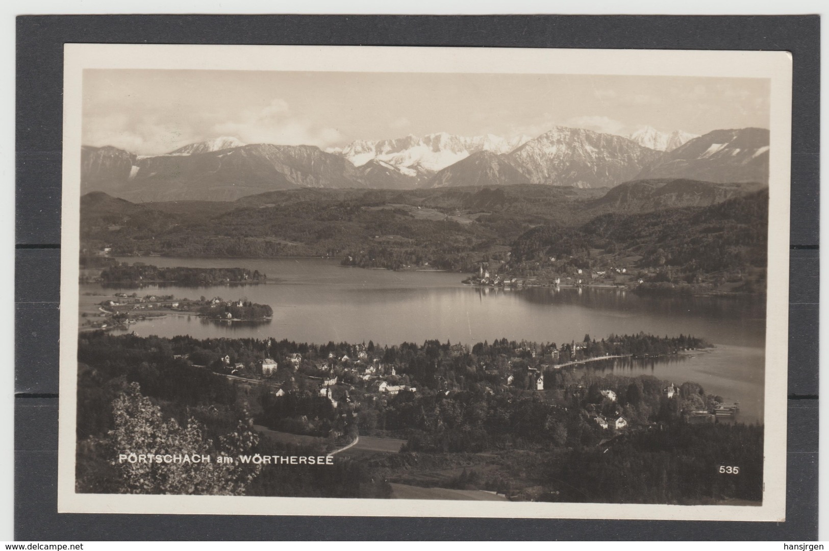 STM240 POSTKARTE KÄRNTEN JAHR 1927 PÖRTSCHACH Gebraucht SIEHE ABBILDUNG - Pörtschach