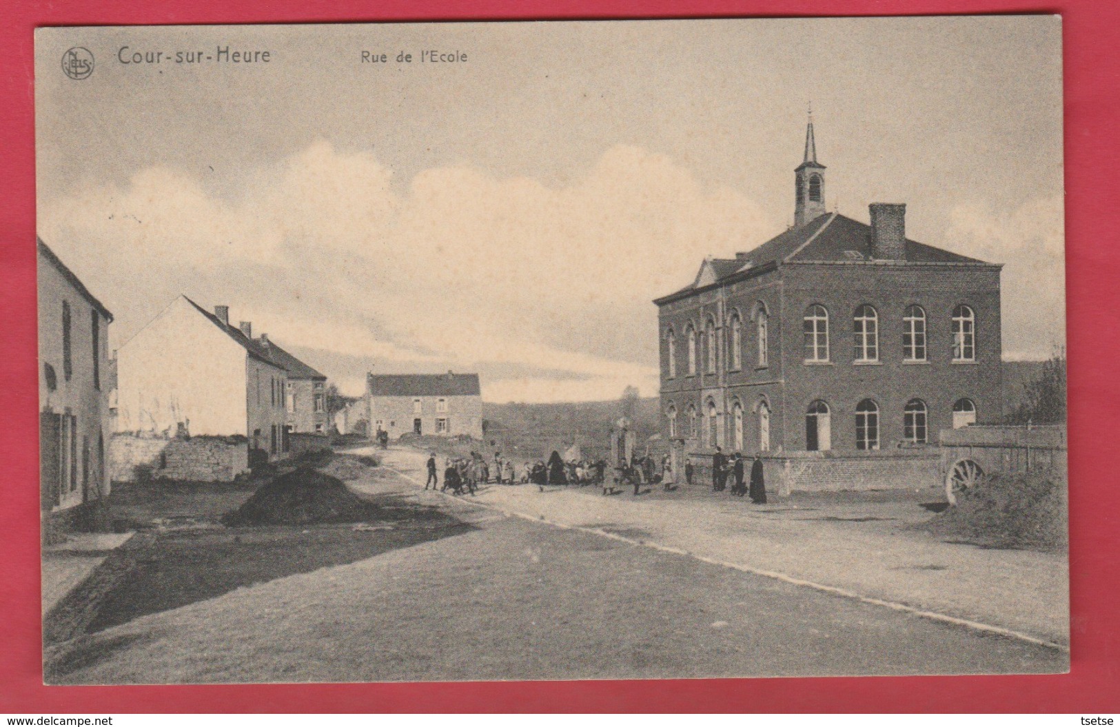 Cour Sur-Heure - Rue De L'Ecole ( Voir Verso ) - Ham-sur-Heure-Nalinnes