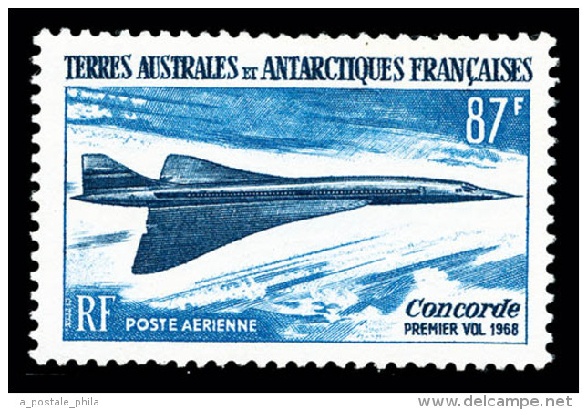 ** TAAF: N&deg;19a, Non &eacute;mis: Concorde, Faciale 87F Au Lieu De 85F, Un Des Rares Exemplaires Connus, SUPERBE... - Airmail