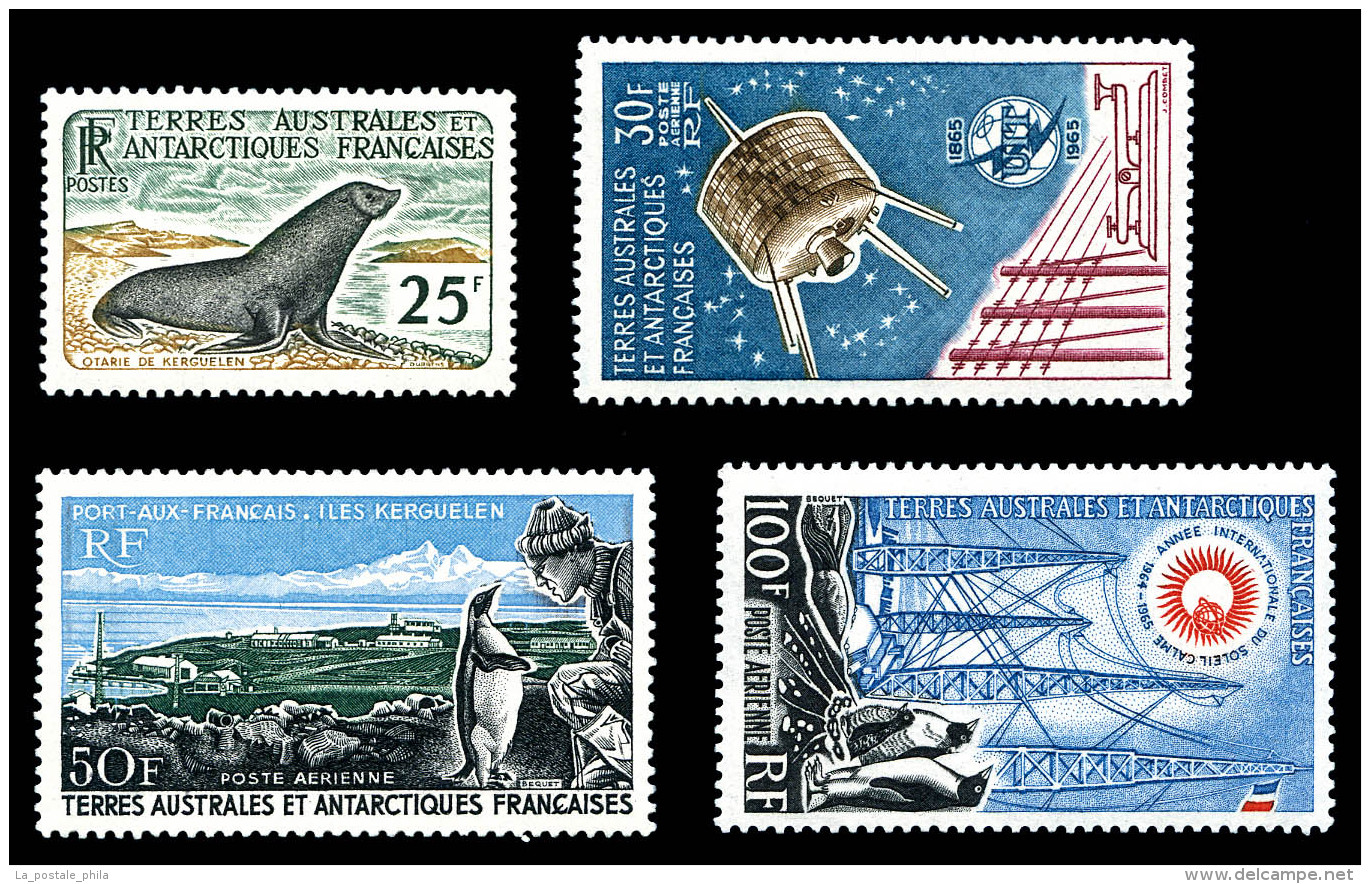 ** TAAF: Lot Compos&eacute; Des PAN&deg;7, 9 Et 14 + POSTE N&deg;16, Les 3 Valeurs TB   Cote: 842 Euros  ... - Luftpost