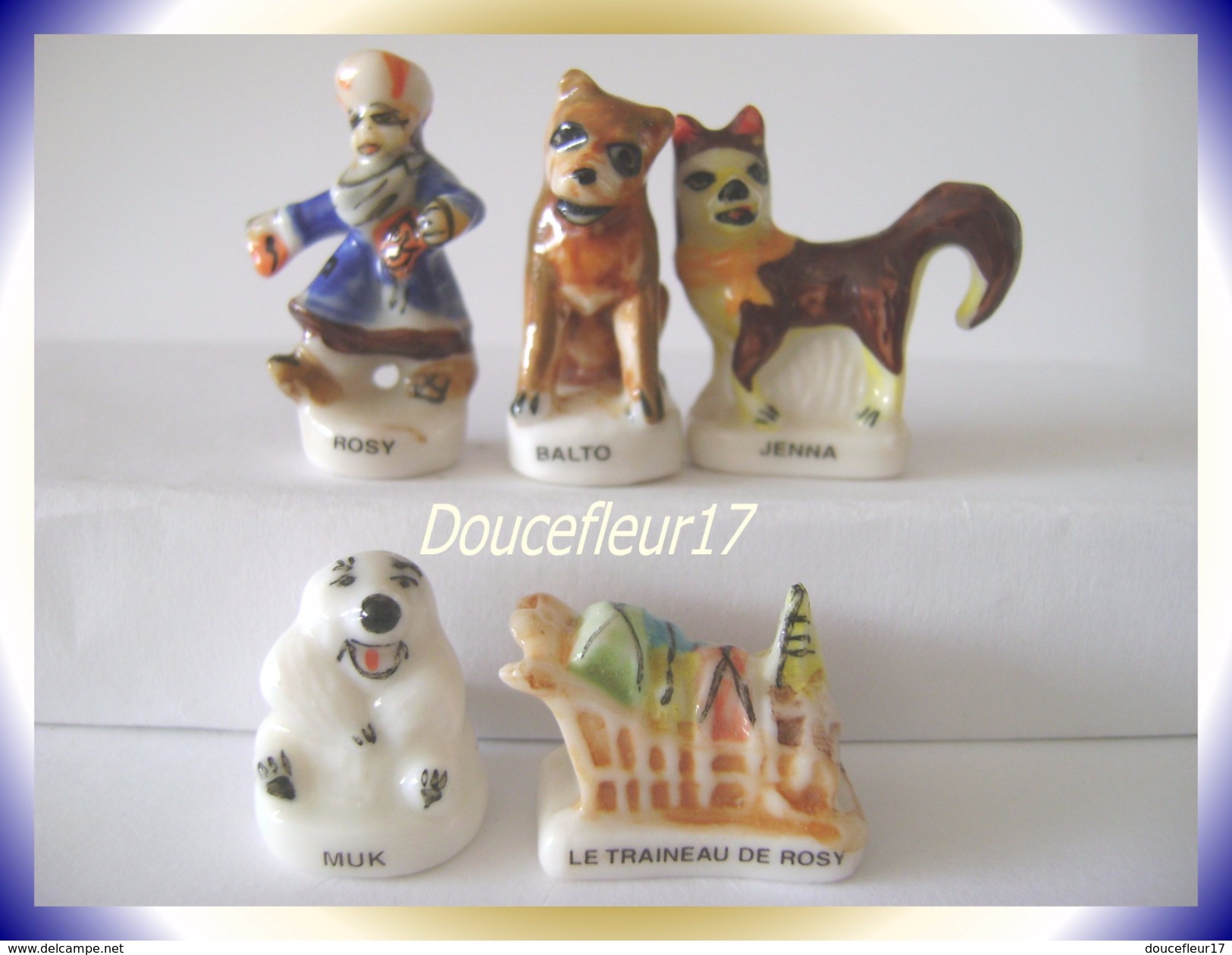 Balto  .. Lot De 5 Fèves...  Ref AFF : 60-1997...(pan 0020) - Cartoons