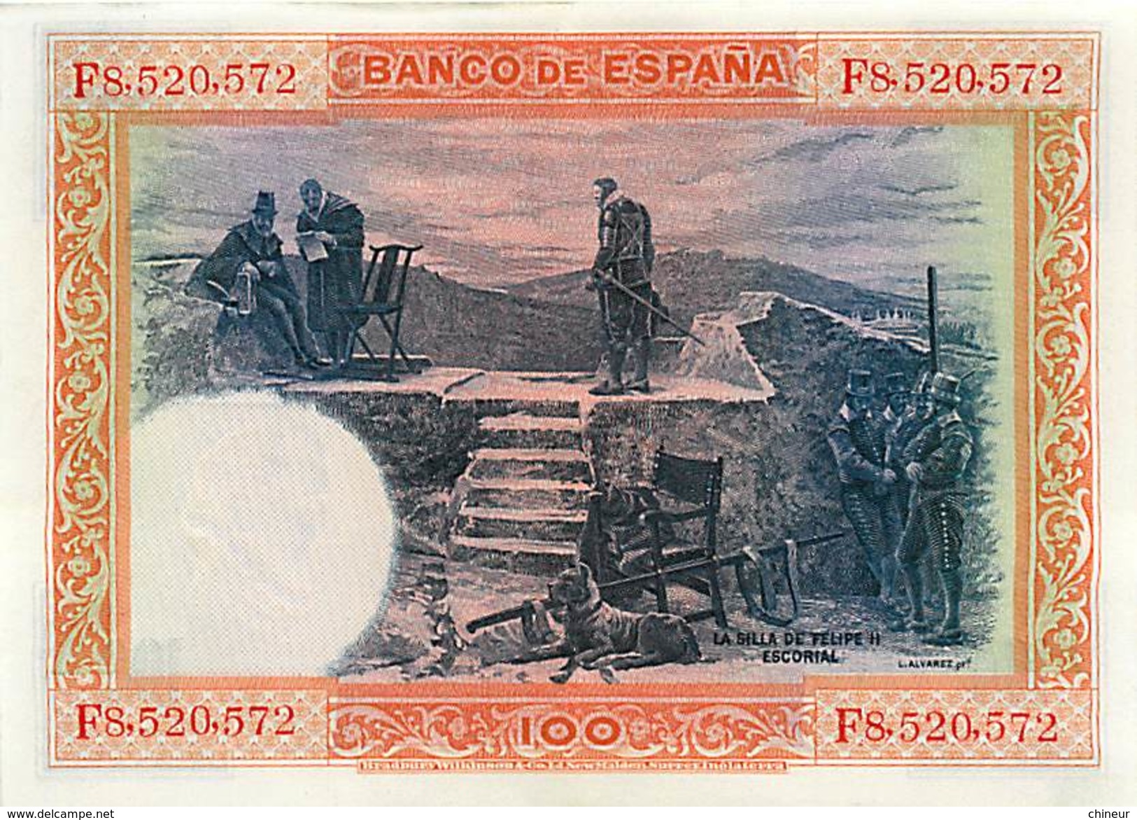 BILLET ESPAGNE 100 PESETAS 1925 - 100 Pesetas