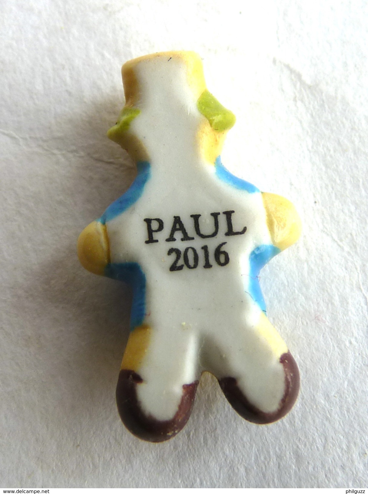 FEVE PUBLICITAIRE PAUL BISCUIT PETIT PAUL AUTOUR DU MONDE BLEU 2016 - Landen