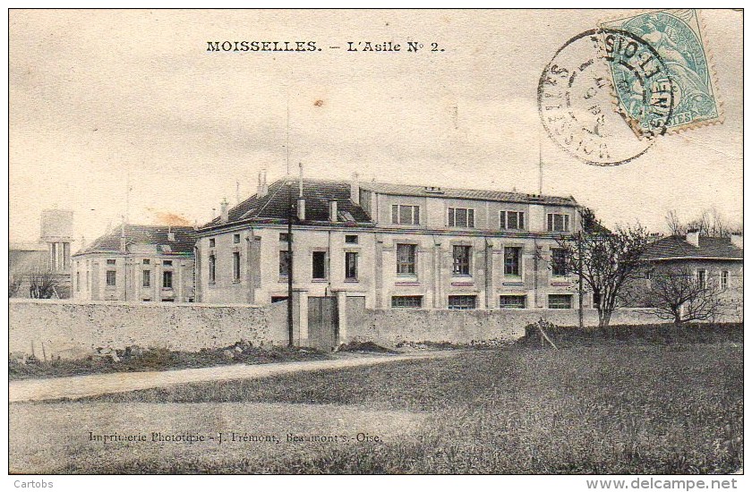 95 MOISSELLES  L'Asile N°2 - Moisselles