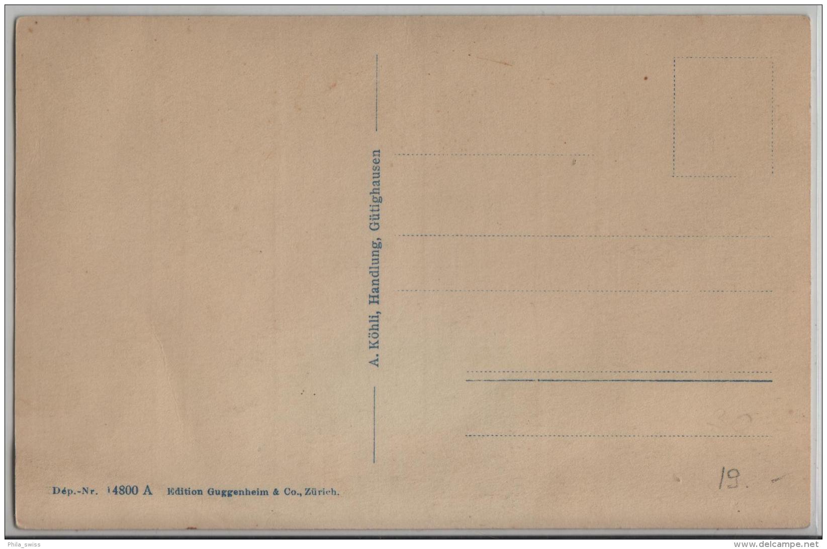 Gütighausen (Zürich) Generalansicht - Photo: Guggenheim No. 14800 - Hausen Am Albis 