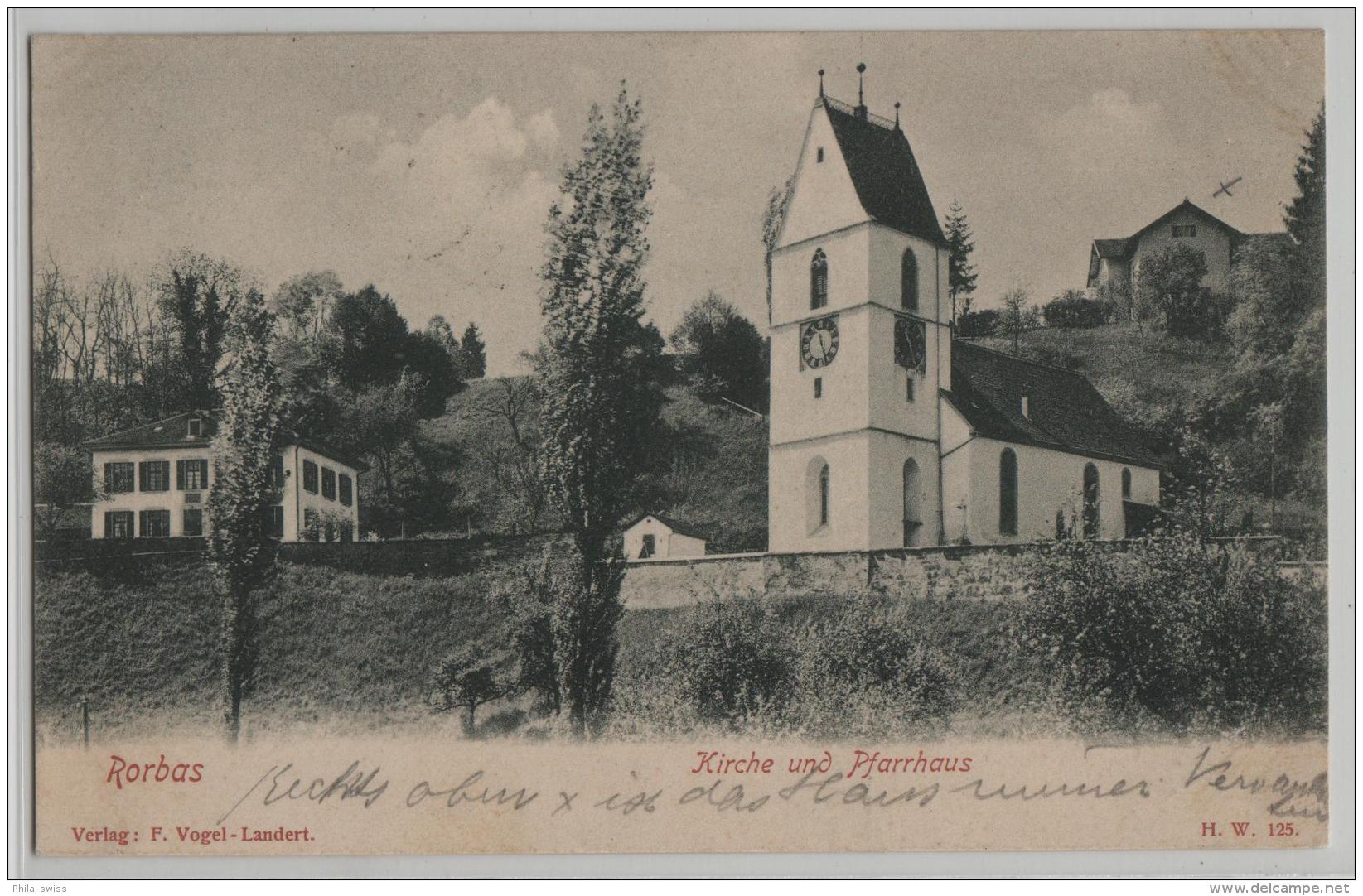 Rorbas - Kirche Und Pfarrhaus - Rorbas