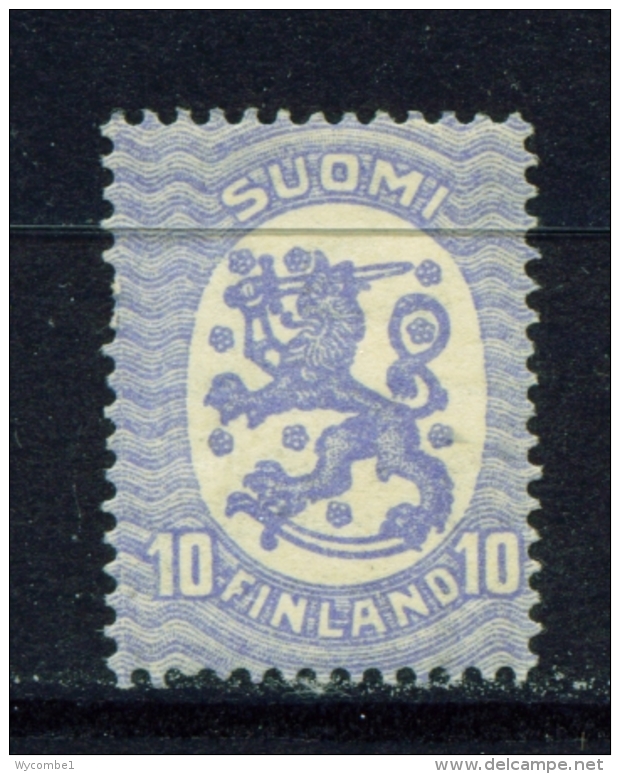 FINLAND  -  1917  10p  Mounted/Hinged Mint - Neufs