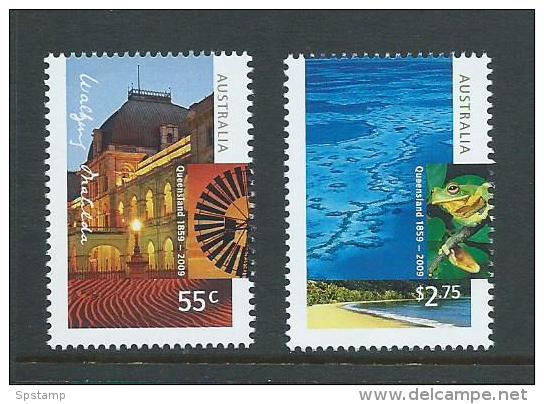 Australia 2009 Queensland Anniversary Set 2 MNH - Mint Stamps