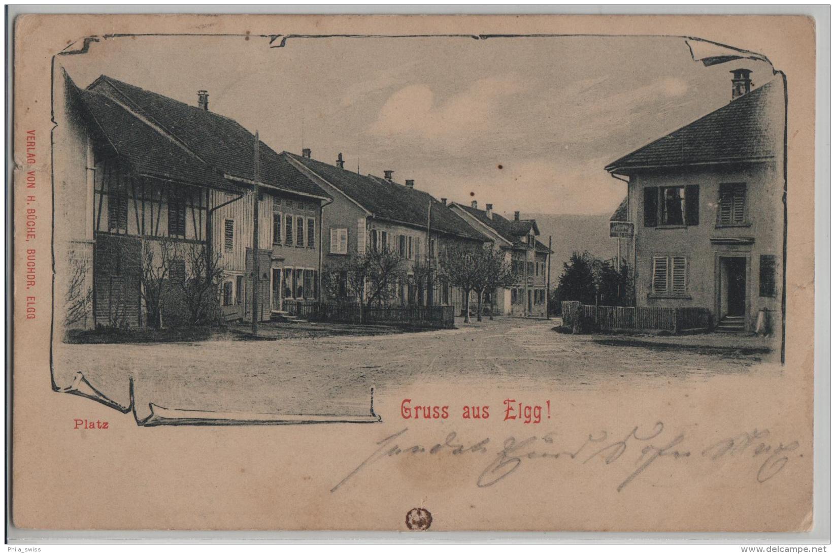 Gruss Aus Elgg - Platz - Elgg