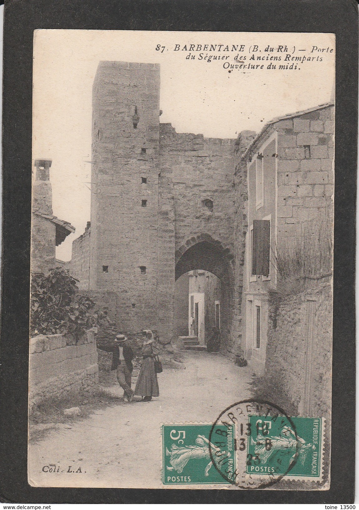 13  BARBENTANE -  Porte Du Séguier Des Anciens Remparts - Autres & Non Classés