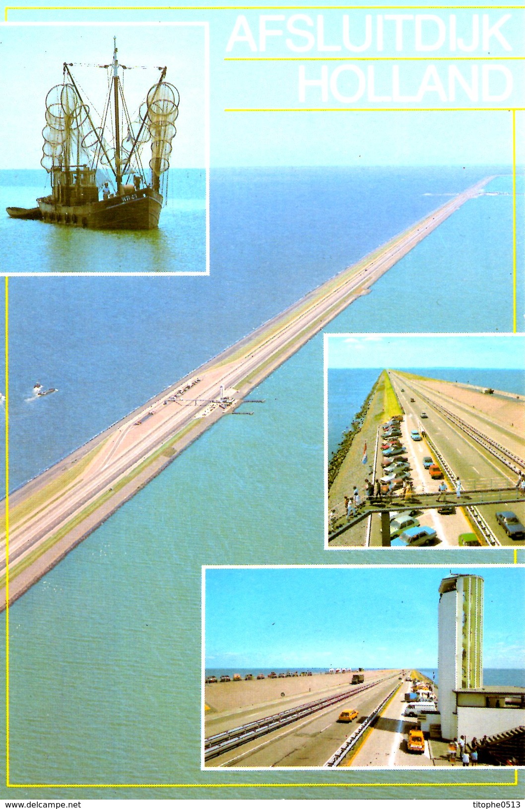 PAYS-BAS. Carte Postale Neuve. Afsluitdijk. - Den Oever (& Afsluitdijk)