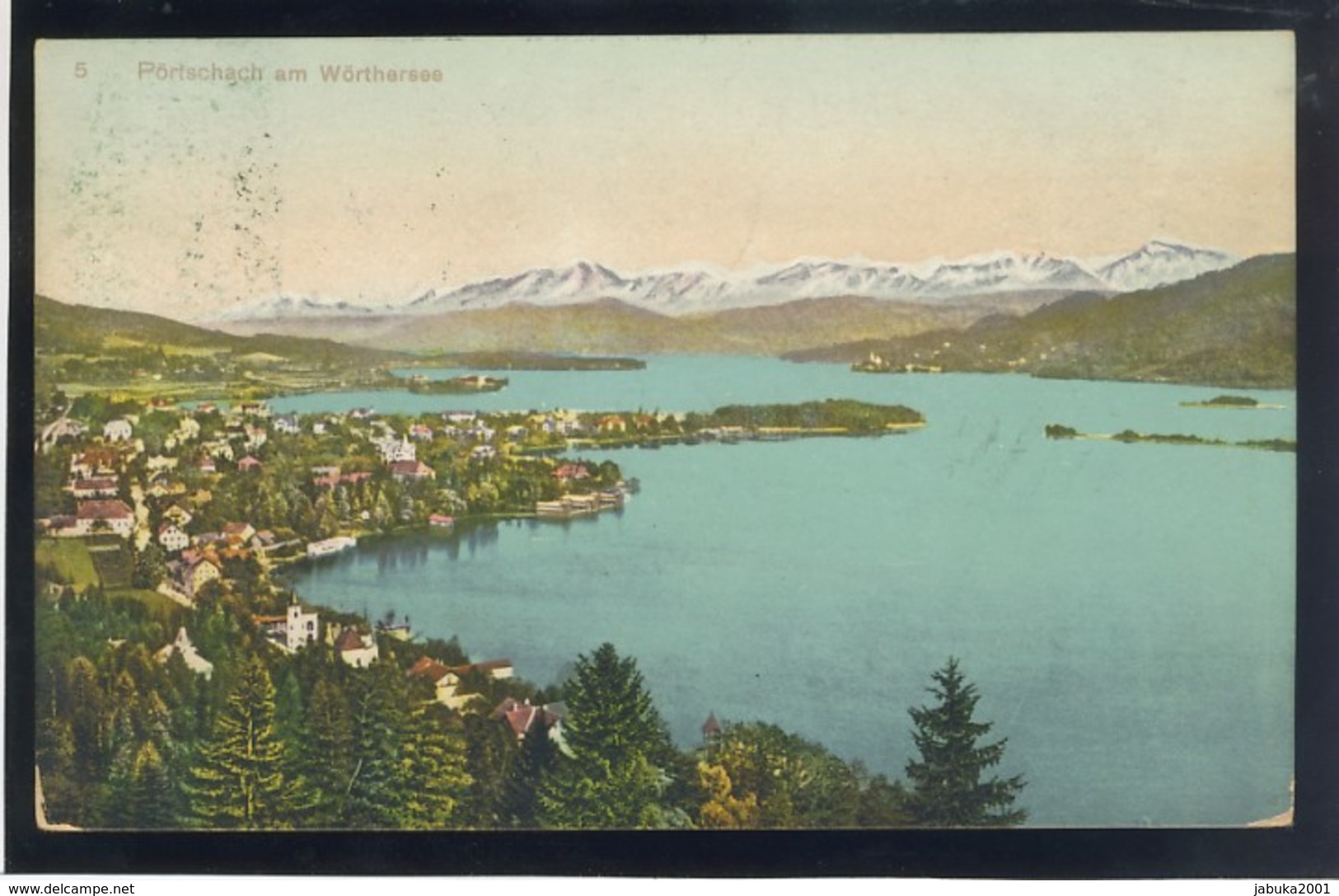 AUSTRIA PORTSCHACH AM WORTHERSEE OLD POSTCARD - Pörtschach