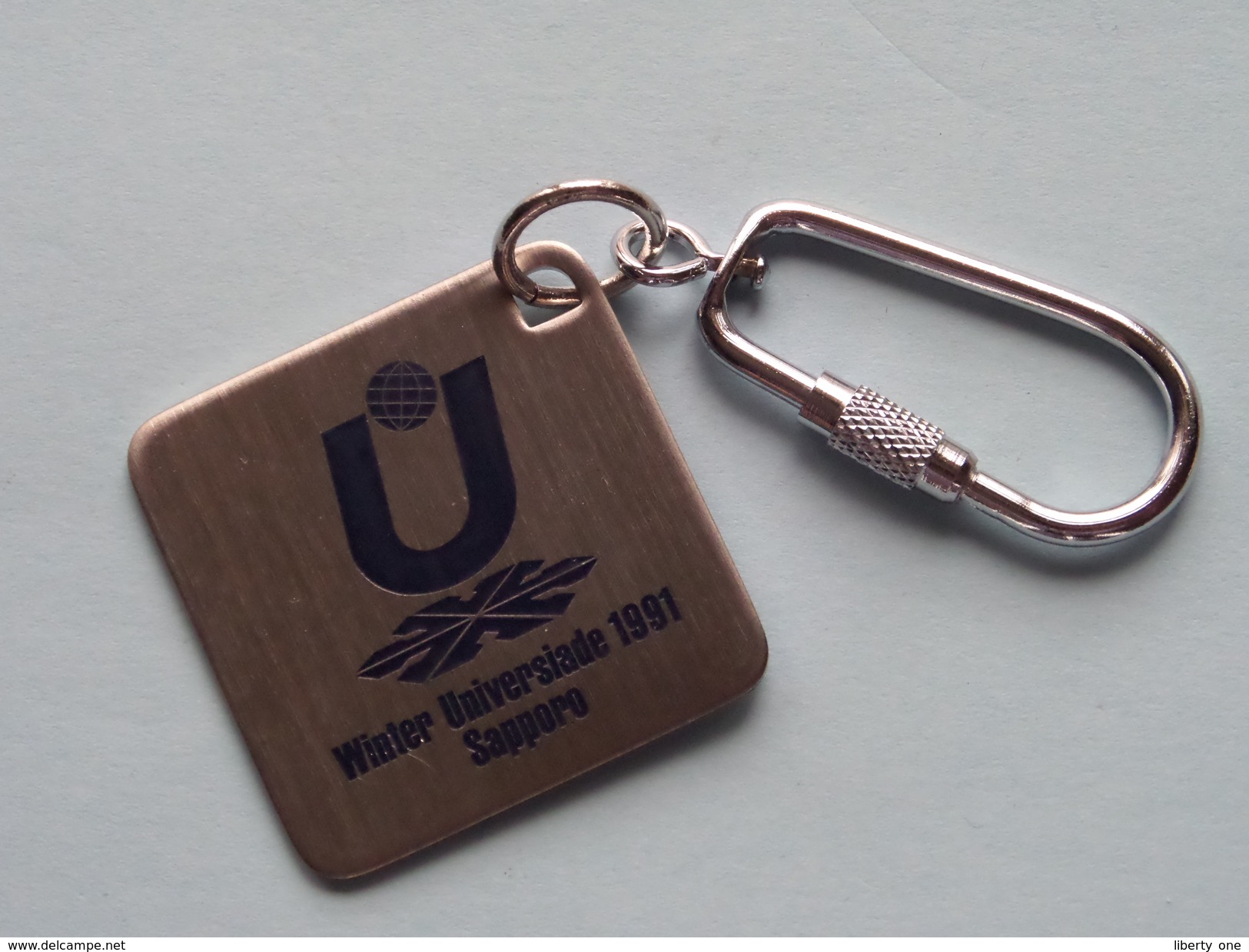 WINTER UNIVERSIADE 1991 SAPPORO ( Key Chain - Porte Clé / Sleutelhanger / Zie Foto ) ! - Andere & Zonder Classificatie