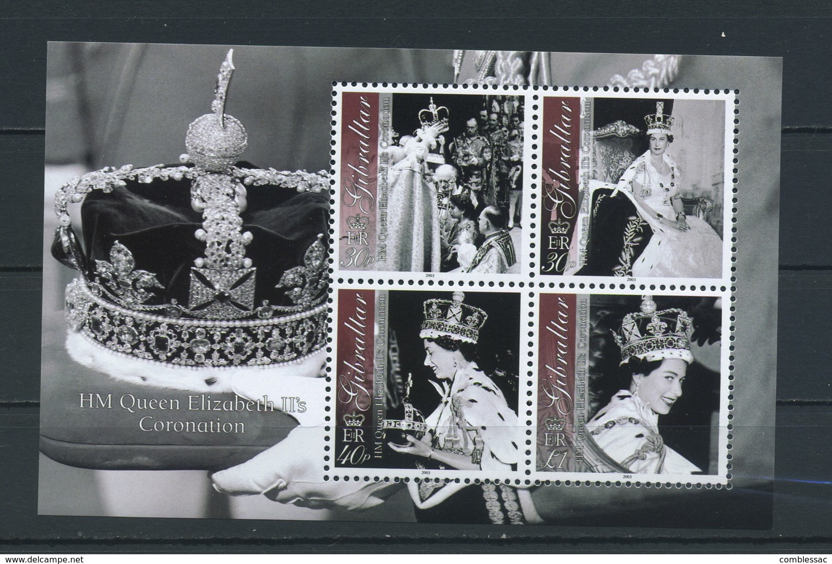 GIBRALTAR    2003    50th  Anniv  Of  Coronation    Sheetlet     MNH - Gibraltar