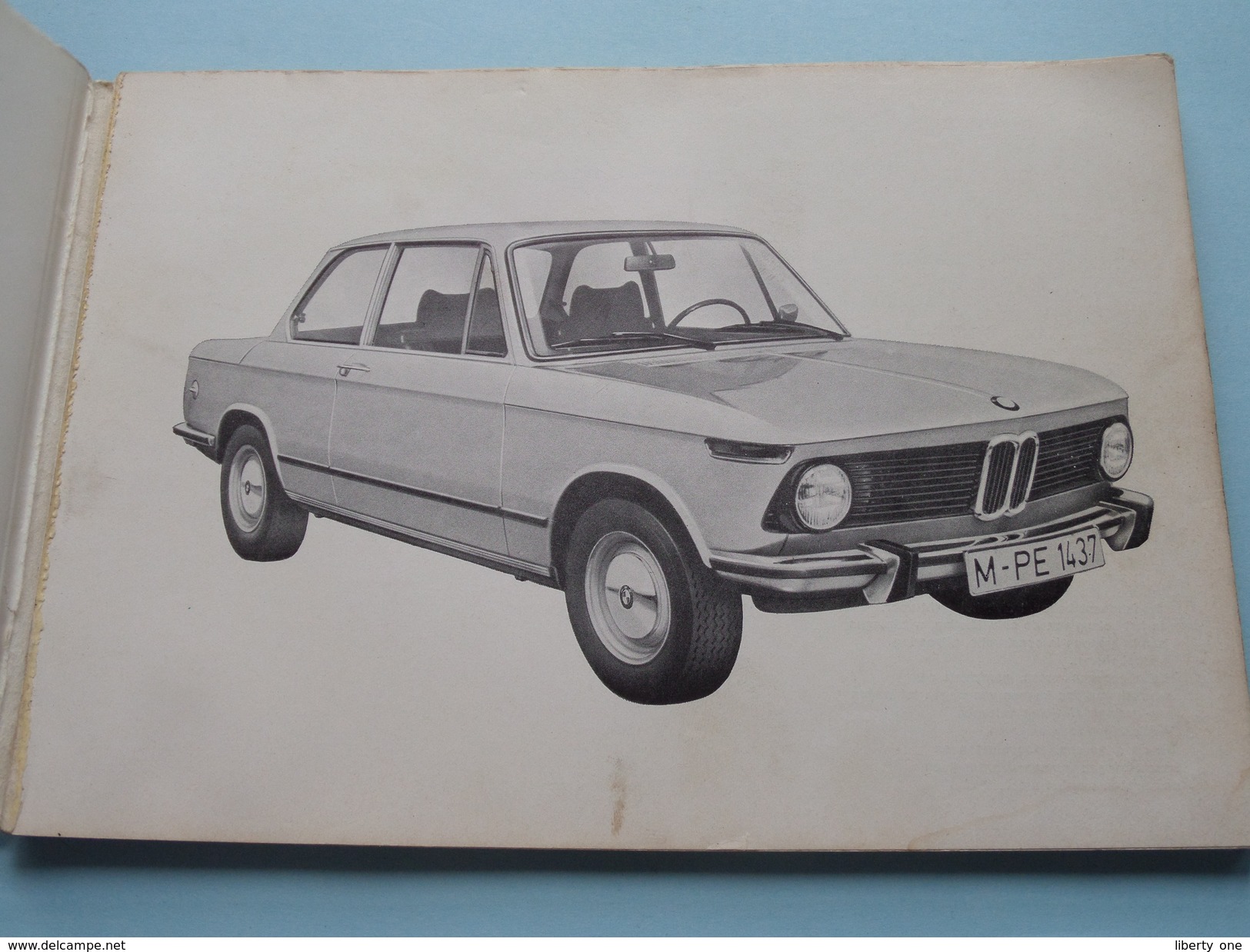 BMW 1502 Handleiding - Mode D'Emploi - Instruction ( Printed In Western Germany 1974 - Zie Foto ) ! - Cars