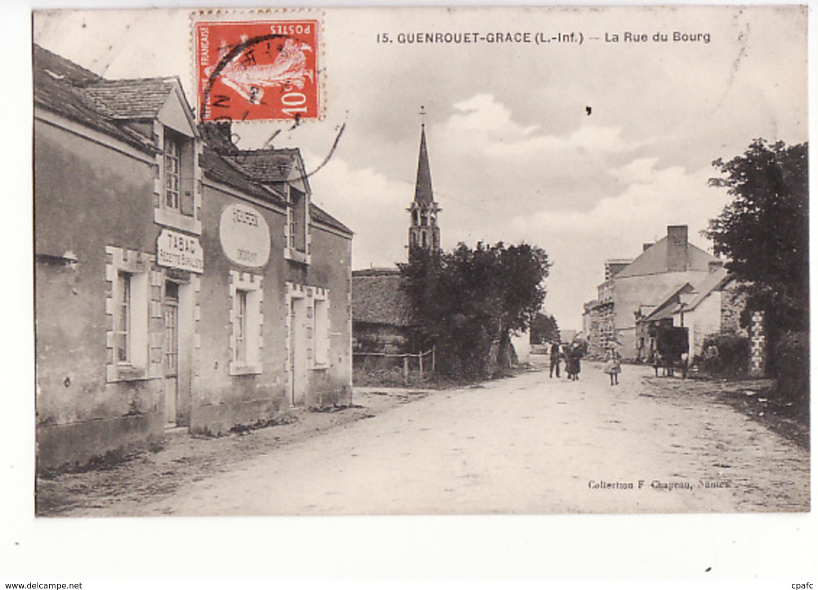Guenrouet-Grace : La Rue Du Bourg / Editions Chapeau - Guenrouet