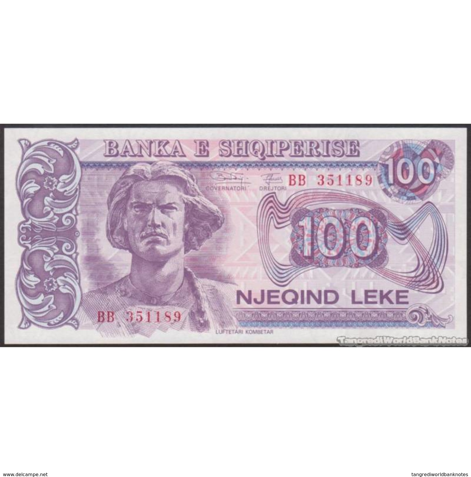 TWN - ALBANIA 55b - 100 Leke 1994 Prefix BB UNC - Albanië