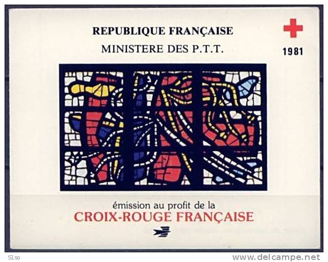 FRANCE - 1981 - Carnet CROIX ROUGE - Neuf Sans Charnière. Y/T 2030 - Côte 9,00 €uros - Croix Rouge