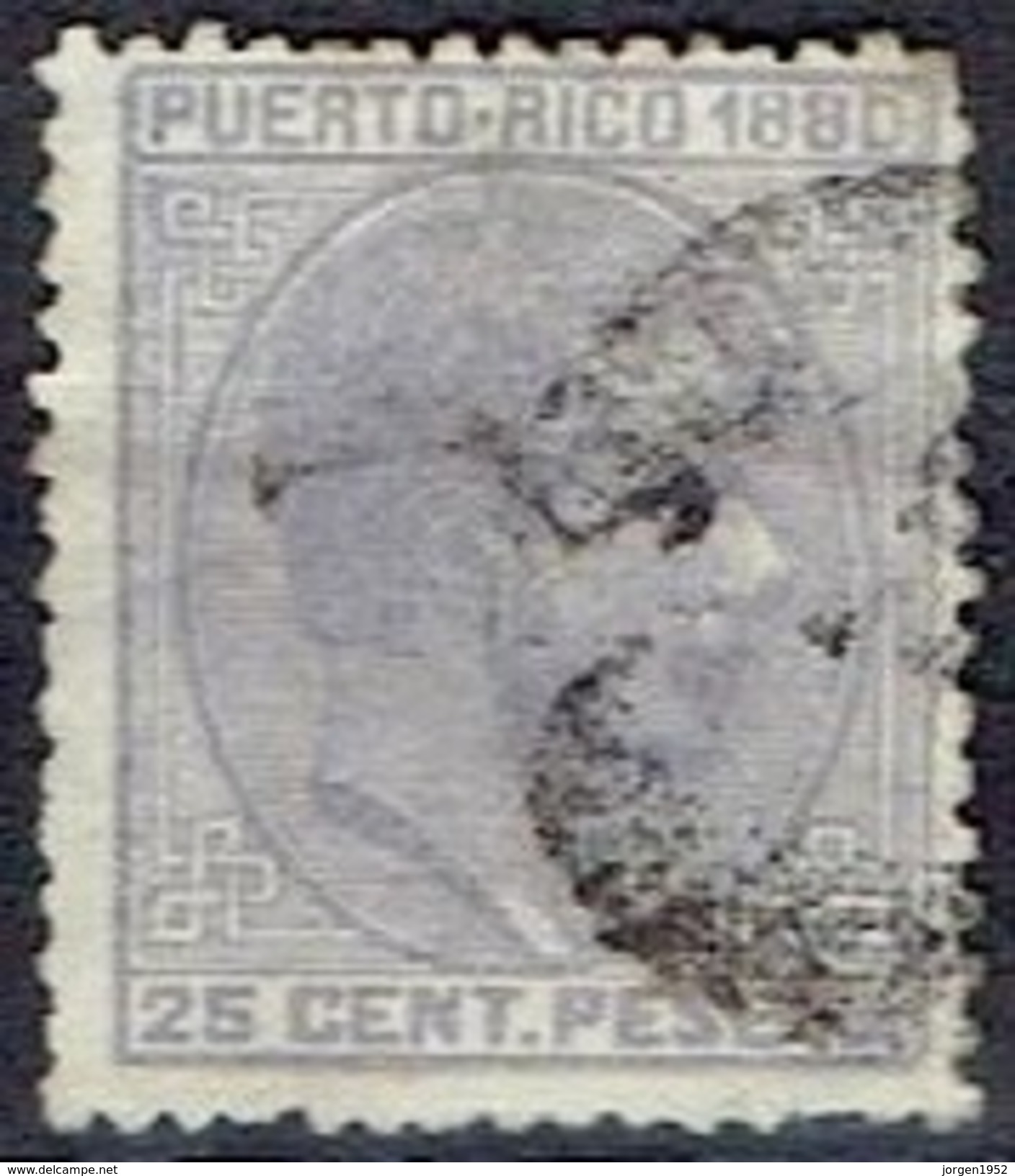 PUERTO RICO #  FROM 1880  STAMPWORLD 38 - Puerto Rico