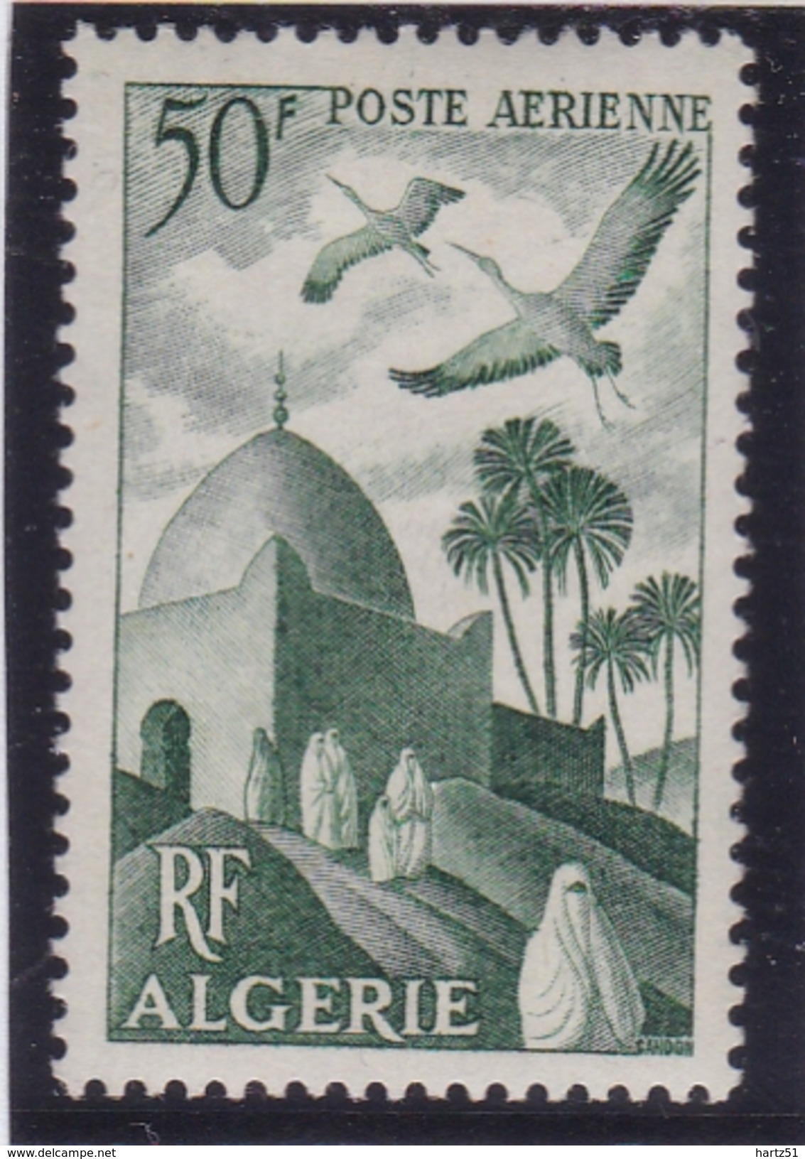 Algérie Poste Aérienne N° 9 Neuf * - Airmail