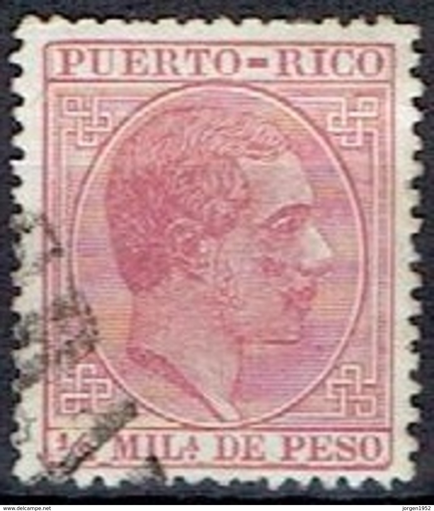 PUERTO RICO #  FROM 1884-85  STAMPWORLD 70 - Puerto Rico