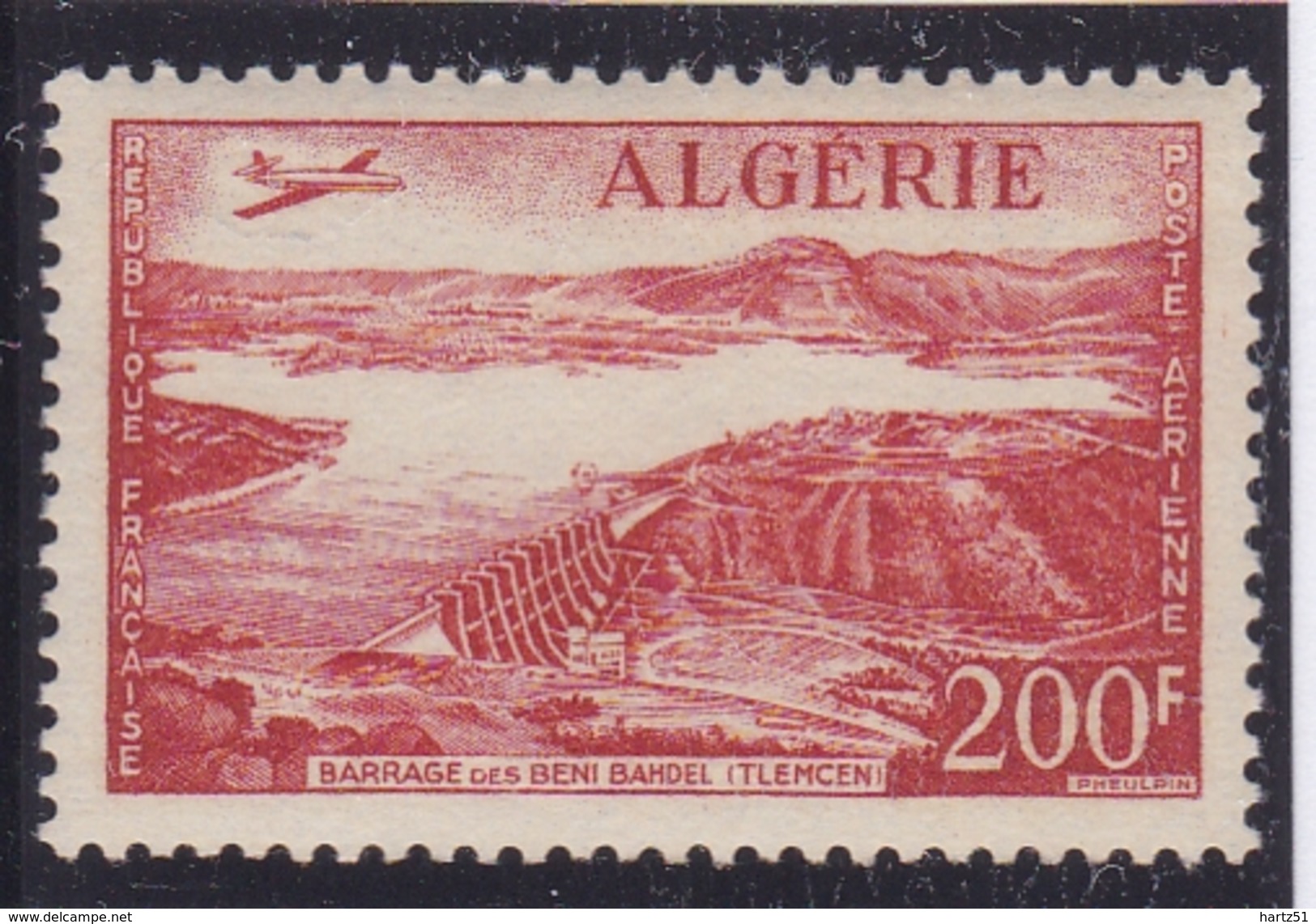 Algérie Poste Aérienne N° 14 Neuf * - Airmail